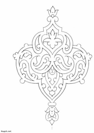 Якутский орнамент трафарет
