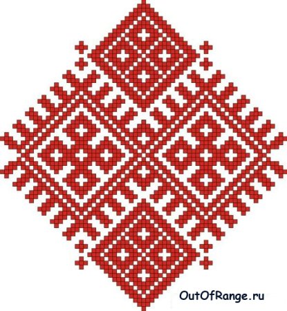 Белорусский орнамент Восьмирог