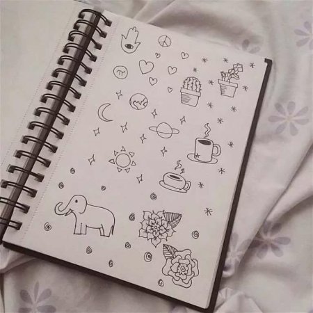 Рисуночки в блокнот