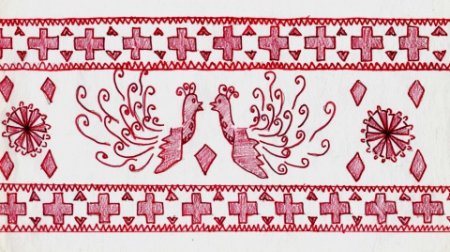 Русская народная вышивка для детей