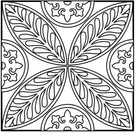 Эскиз ковра