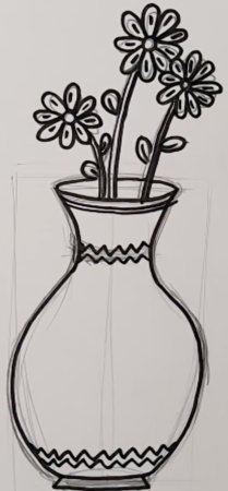 Красивые легкие узоры на вазах (47 фото)