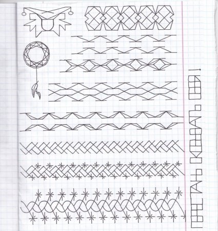 Рисование по клеточкаv
