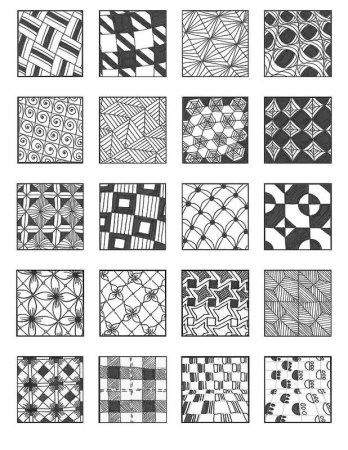 Узор в квадрате