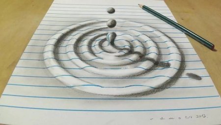 Иллюзии карандашом