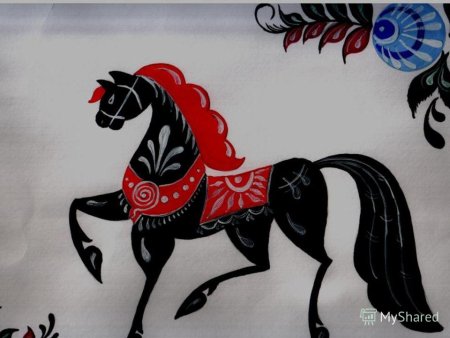 Гжель и Дымковская