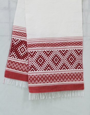 Узоры на полотенце