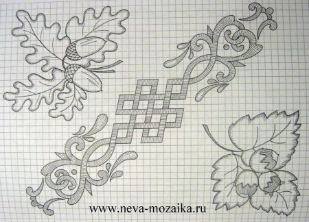 Красивые узоры для вышивки