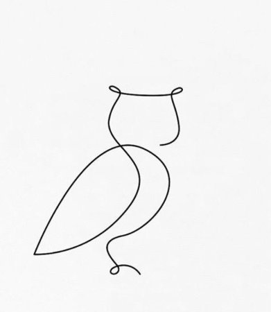 Рисунок одной линией