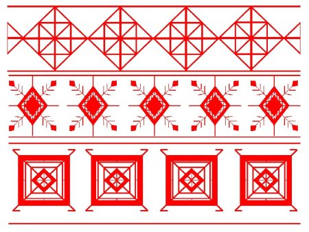 Мотив геометрического орнамента