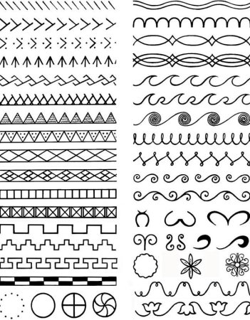 Линейный орнамент