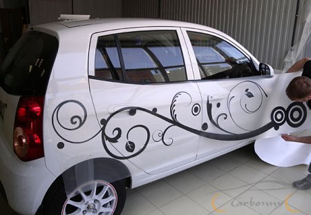 Kia Picanto аэрография