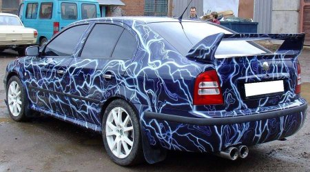 Креативная покраска авто