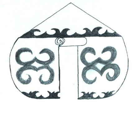 Башкирский орнамент на юрту