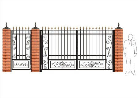 Эскизы кованных ворот