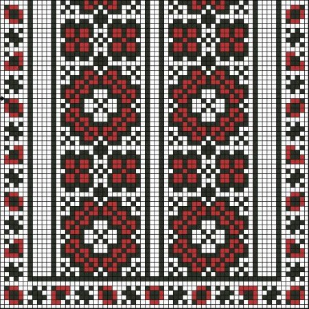 Орнамент для мужской вышиванки