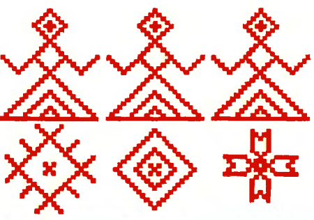 Образы и мотивы русской вышивки