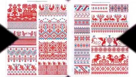 Вышивка полотенца изо 5 класс