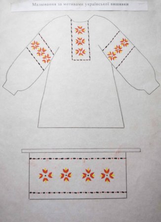 Шаблоны для рисования одежды