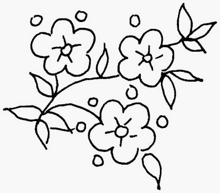 Рисунки цветов для срисовки
