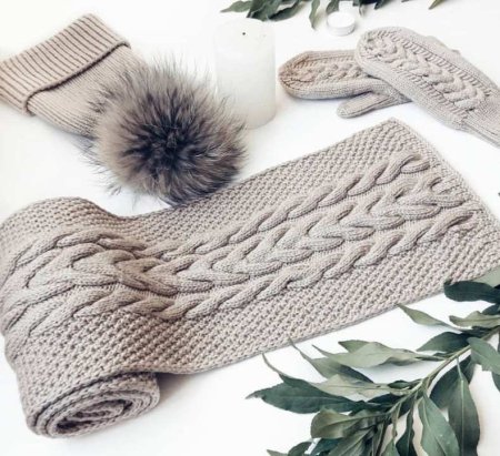 Снуд Fishbone Snood