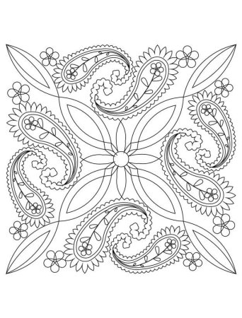 Мандала сложная