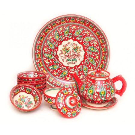 Императорский фарфор Кобальтовая клетка