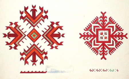 Флаг финно-угорских народов