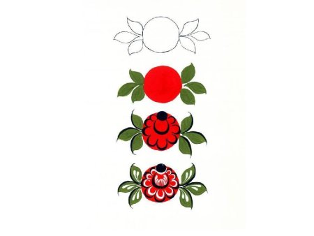 Городецкая роспись