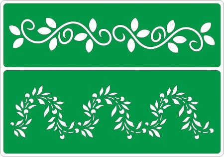 Схемы орнамента в полосе