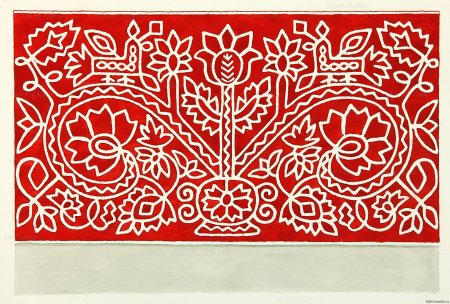 Карельские узоры Заонежская вышивка