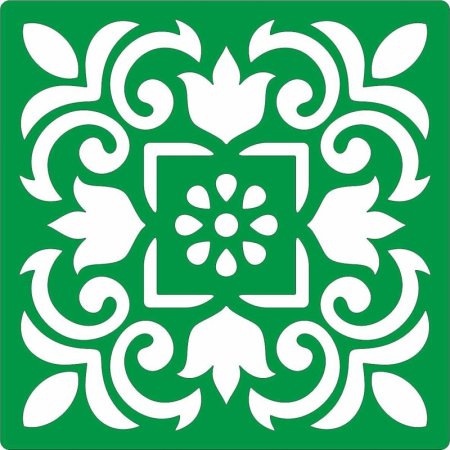 Трафареты для декора плитки