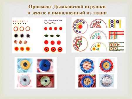 Орнамент дымковской игрушки