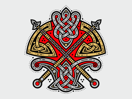 Дракон Celtic Knotwork