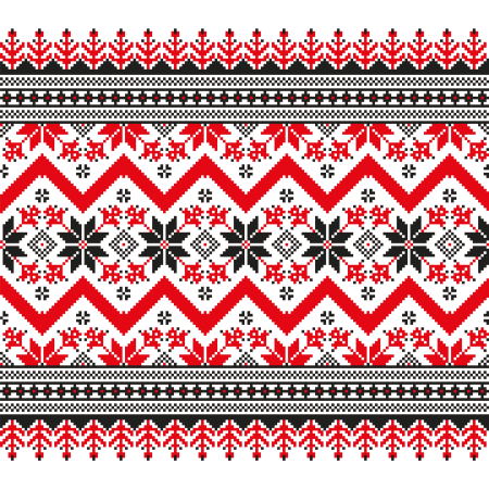 Белорусский народный орнамент рушник