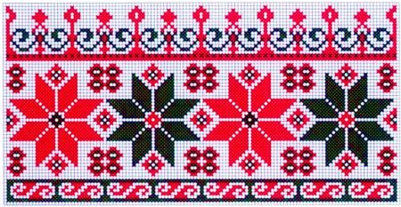 Белорусский орнамент полоска