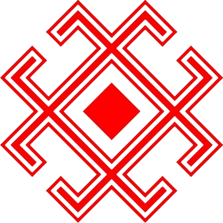 Мордовский эрзя национальный узор