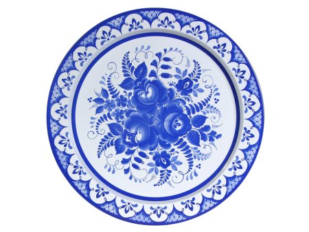 Тарелочка Гжель