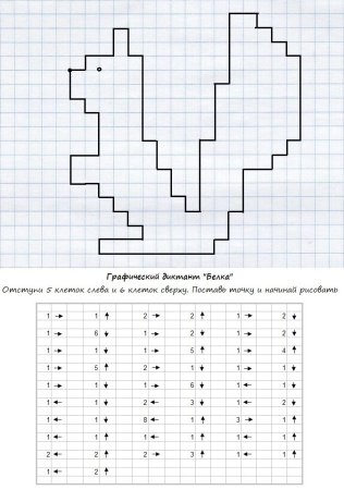 Узоры по клеточкам
