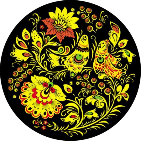 Russian Folk Art Khokhloma