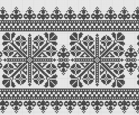 Жаккардовые узоры