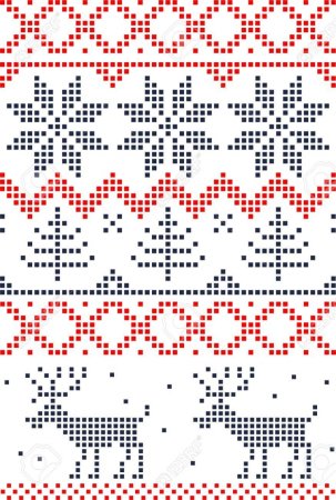 Жаккардовые узоры