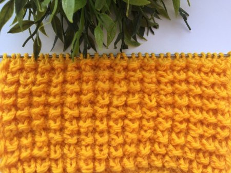 Вязание узор кукуруза