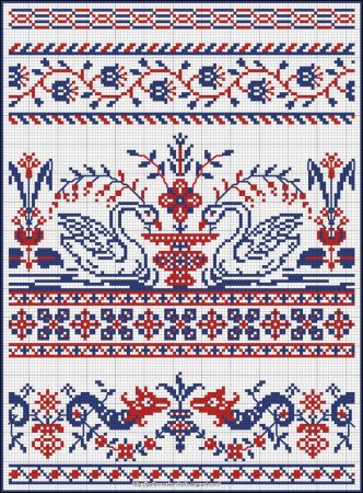 Старинные рушники с вышивкой