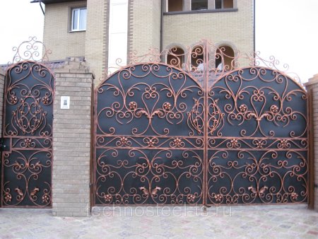 Красивые ворота