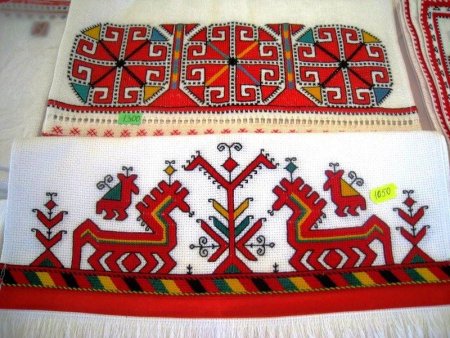 Национальная народная вышивка марийцев