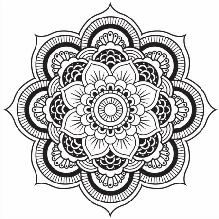 Восьмилепестковая Мандала