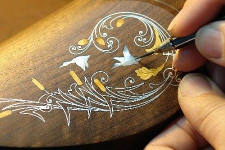 Ковка орнамент золото