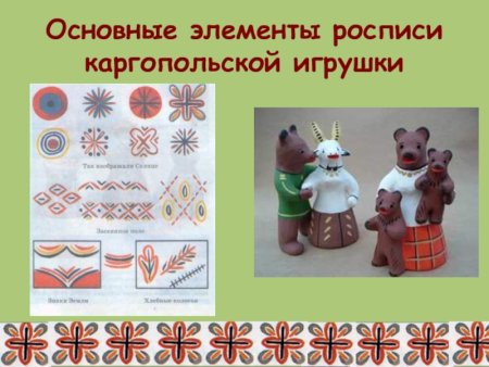 Девушки Каргопольские узоры