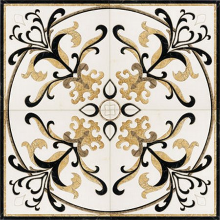 Панно Valentino scuro Roseton 120x120